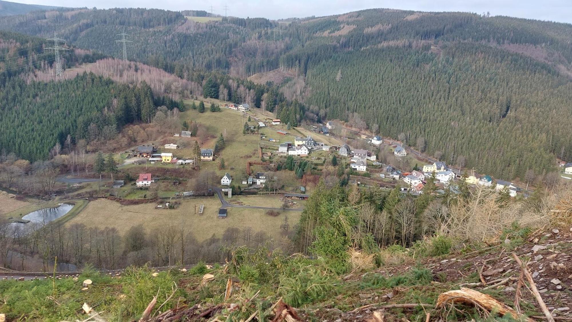 Ferienwohnung Berndt Oberweißbach Exterior foto